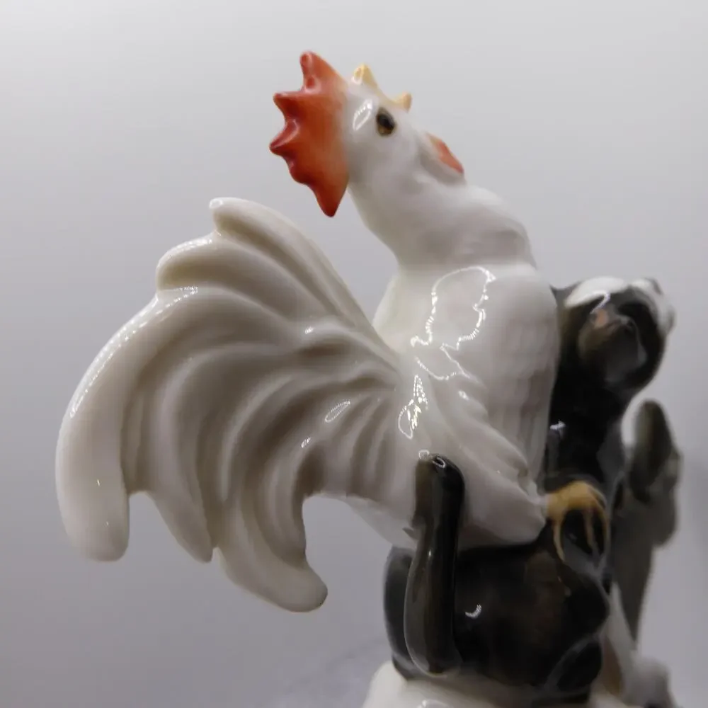 Hutschenreuther Karl Tutter Bremen Town Musicians Porcelain Figurine Vintage